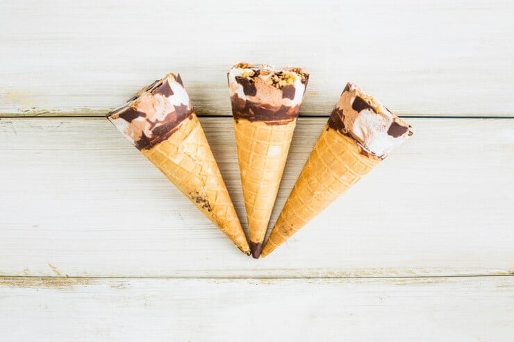 تصویر 2 از مینی شکلات مخروطی رزبین با طعم بی نظیر و بسته بندی جذاب